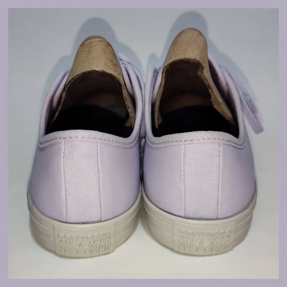 New Converse Chuck Taylor All Star CTAS Dainty Ox Sneakers Lavender Women's 8 - Picture 5 of 9